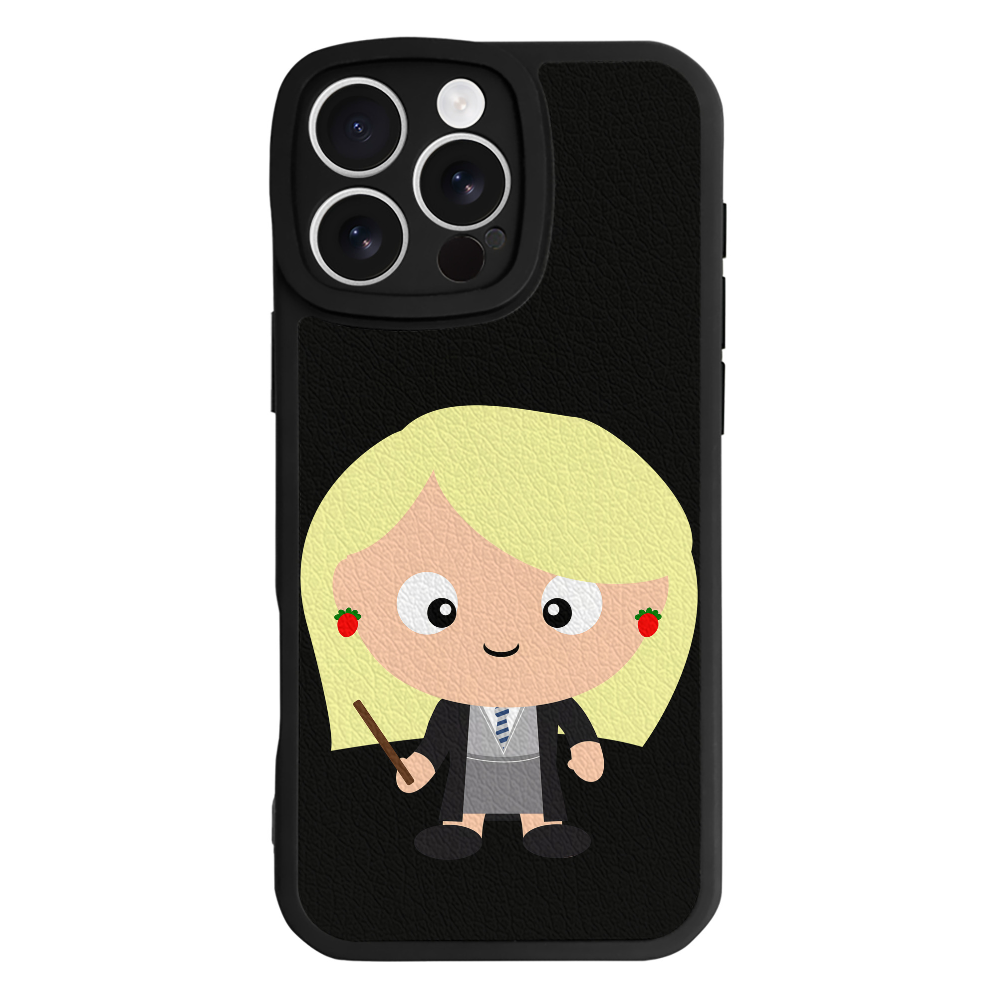 （画像用） Harry Potter ハリー・ポッターシリーズ 【iPhone 16シリーズ対応】シリコンスマホケース（レザー調） 材質：シリコン